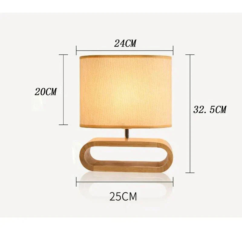 Luvikno | Skandinavisk Trelampe – Elegant og Håndlaget