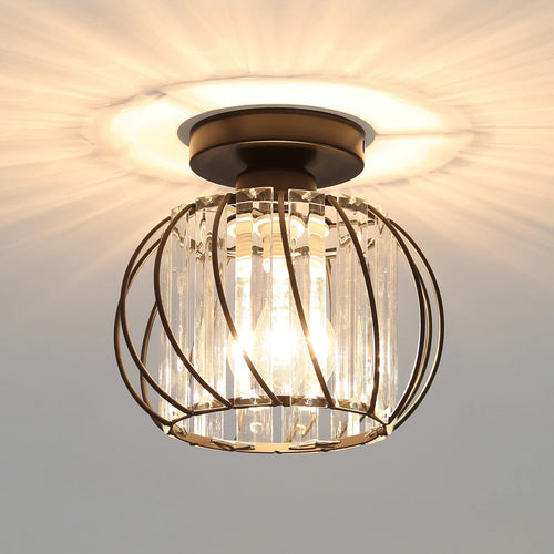 Minimalistisk Glass Taklampe | Luvikno