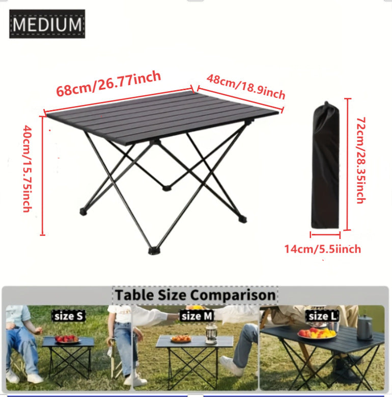 Dame Lett Campingfaltbord Luvikno
