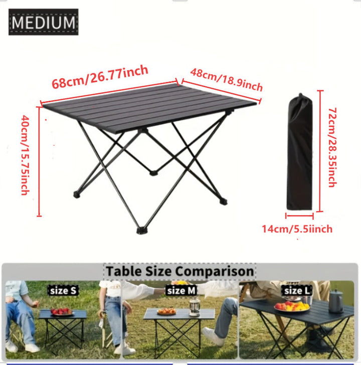 Dame Lett Campingfaltbord Luvikno