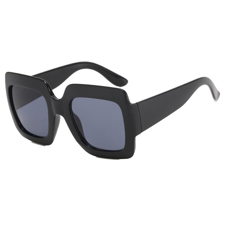 Dame oversized solbriller med firkantet ramme og UV-beskyttelse Luvikno