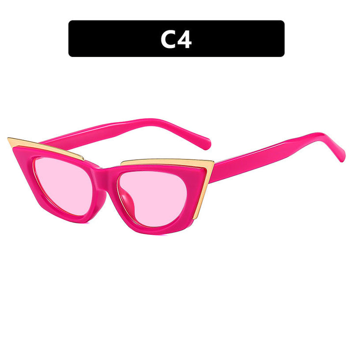 Damer ekstravagant Cat-Eye solbrille Luvikno