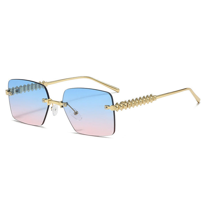 Dame ekstravagant firkantet brille Luvikno