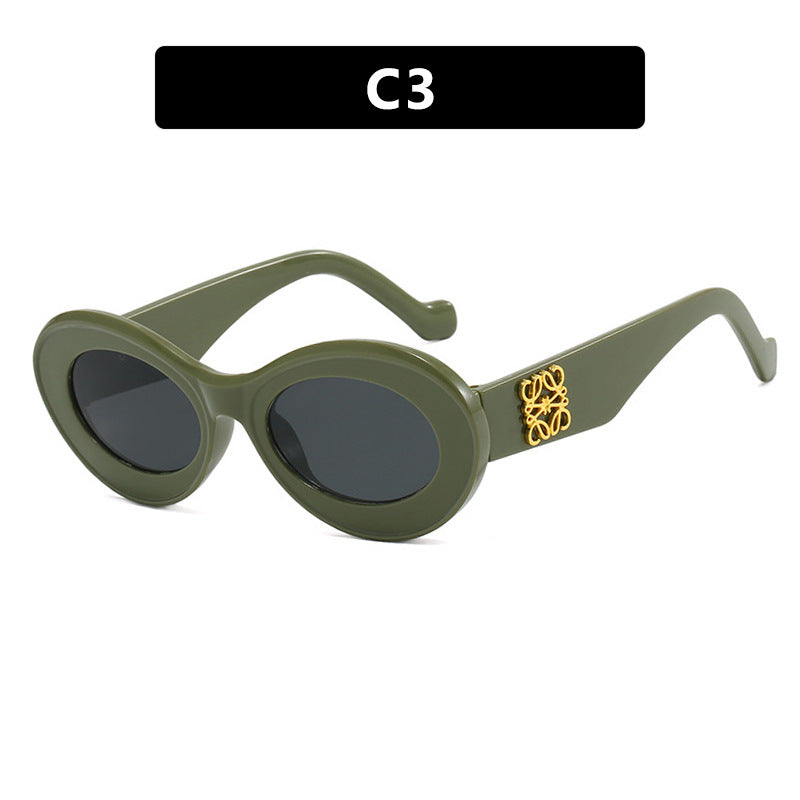 Dame elegant buet solbrille Luvikno