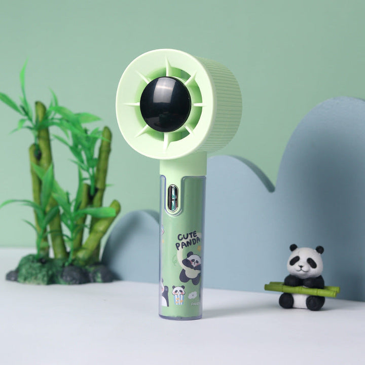 Unisex Bærbar Mini Vifte i søtt Panda-design Luvikno