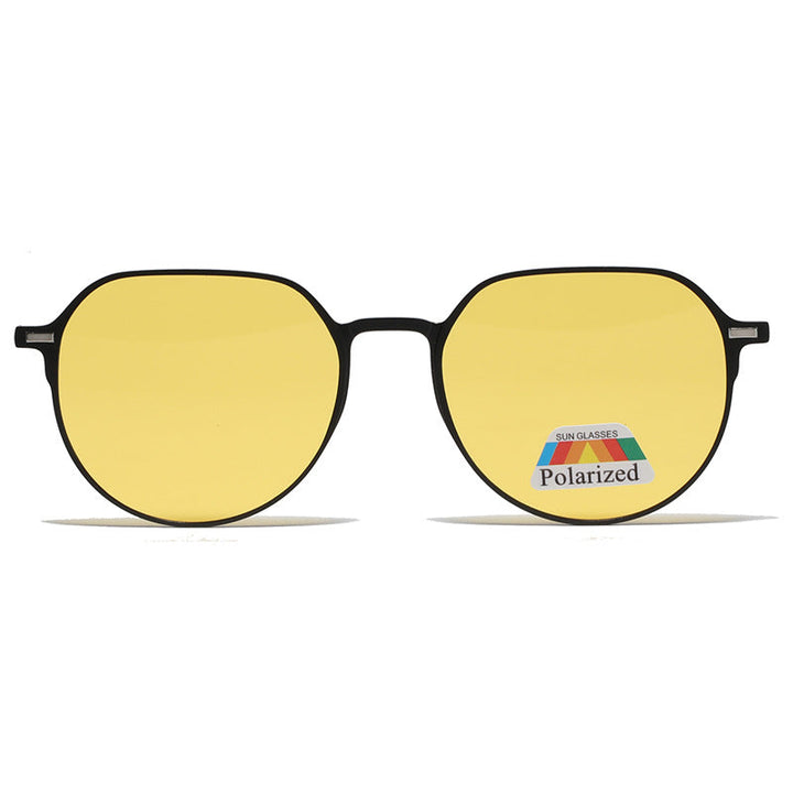 Dame moteriktig solbrille med ulike linser Luvikno