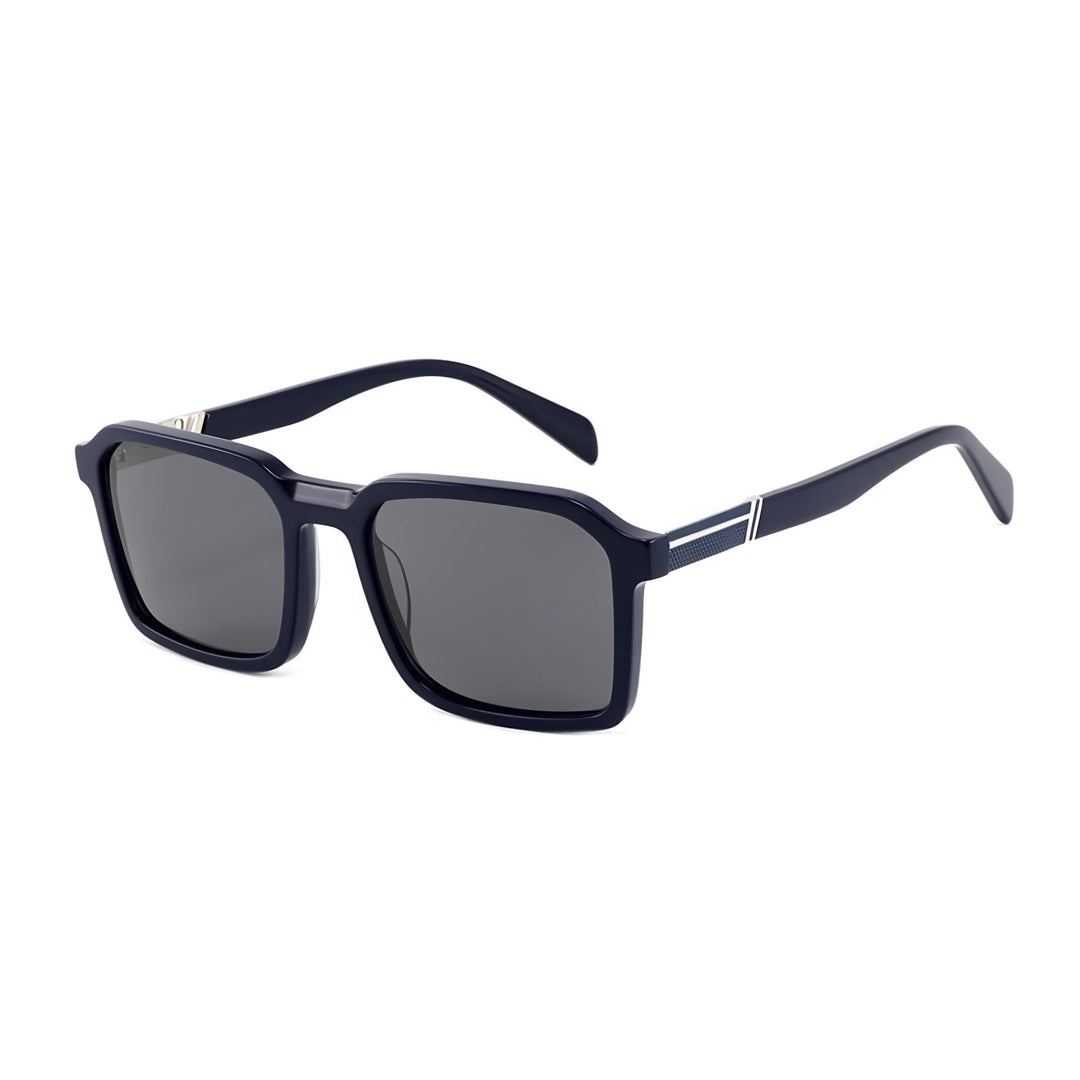 Dame Premium solbrille med moderne, putefasong ramme og polarisert glass Luvikno