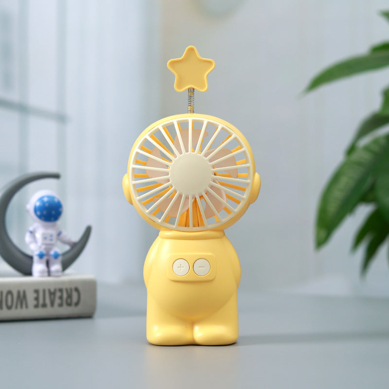 Unisex Bærbar Mini-vifte i kreativt figurd Design Luvikno