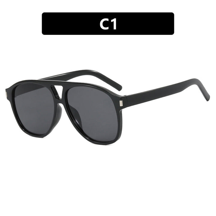 Damer solbrille i trendy skilpadde-design Luvikno