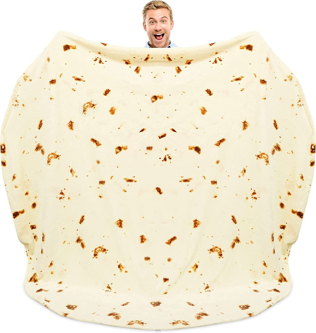 Unisex Fun-teppe i Tortilla-design Luvikno