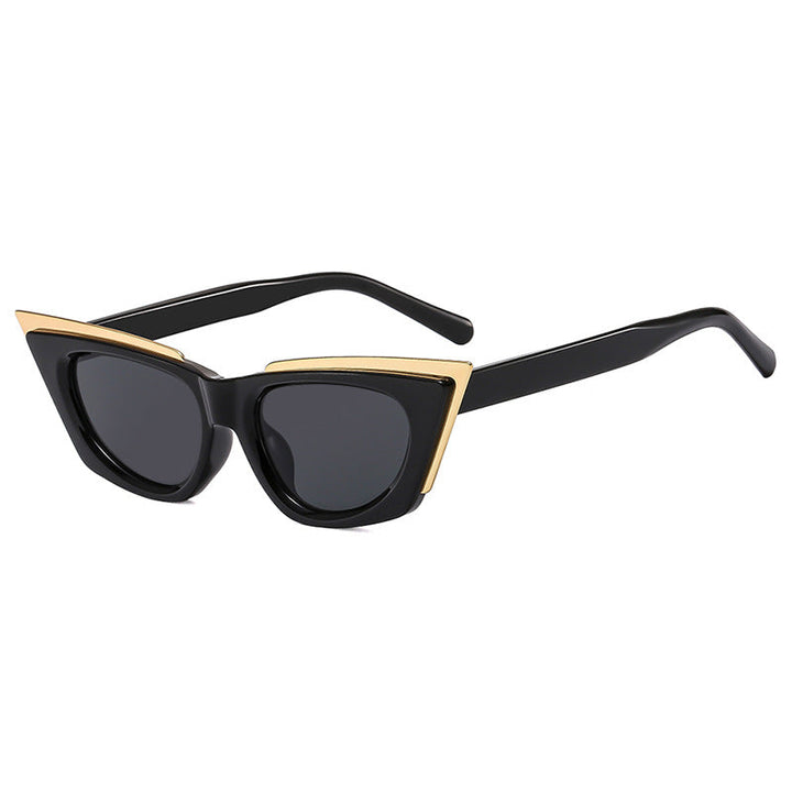 Damer ekstravagant Cat-Eye solbrille Luvikno