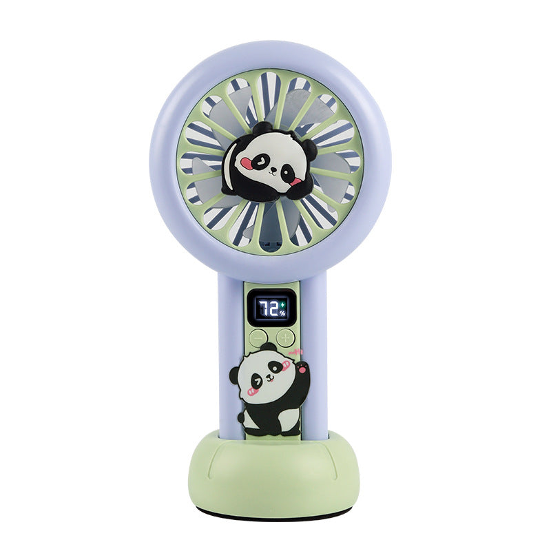 Dame Bærbar Håndvifte i Panda-design Luvikno
