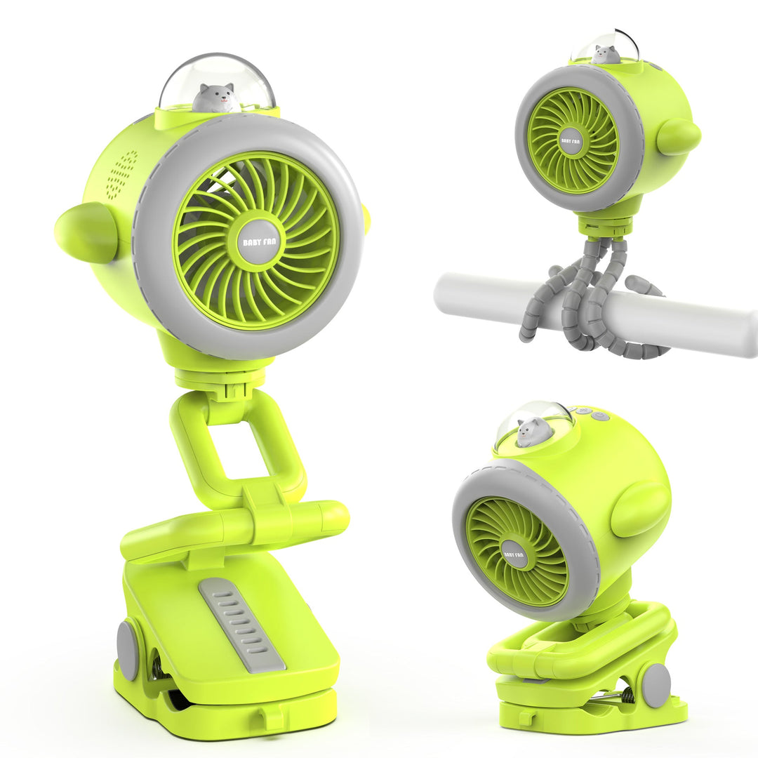 Unisex fleksibel Clip-Ventilator Luvikno