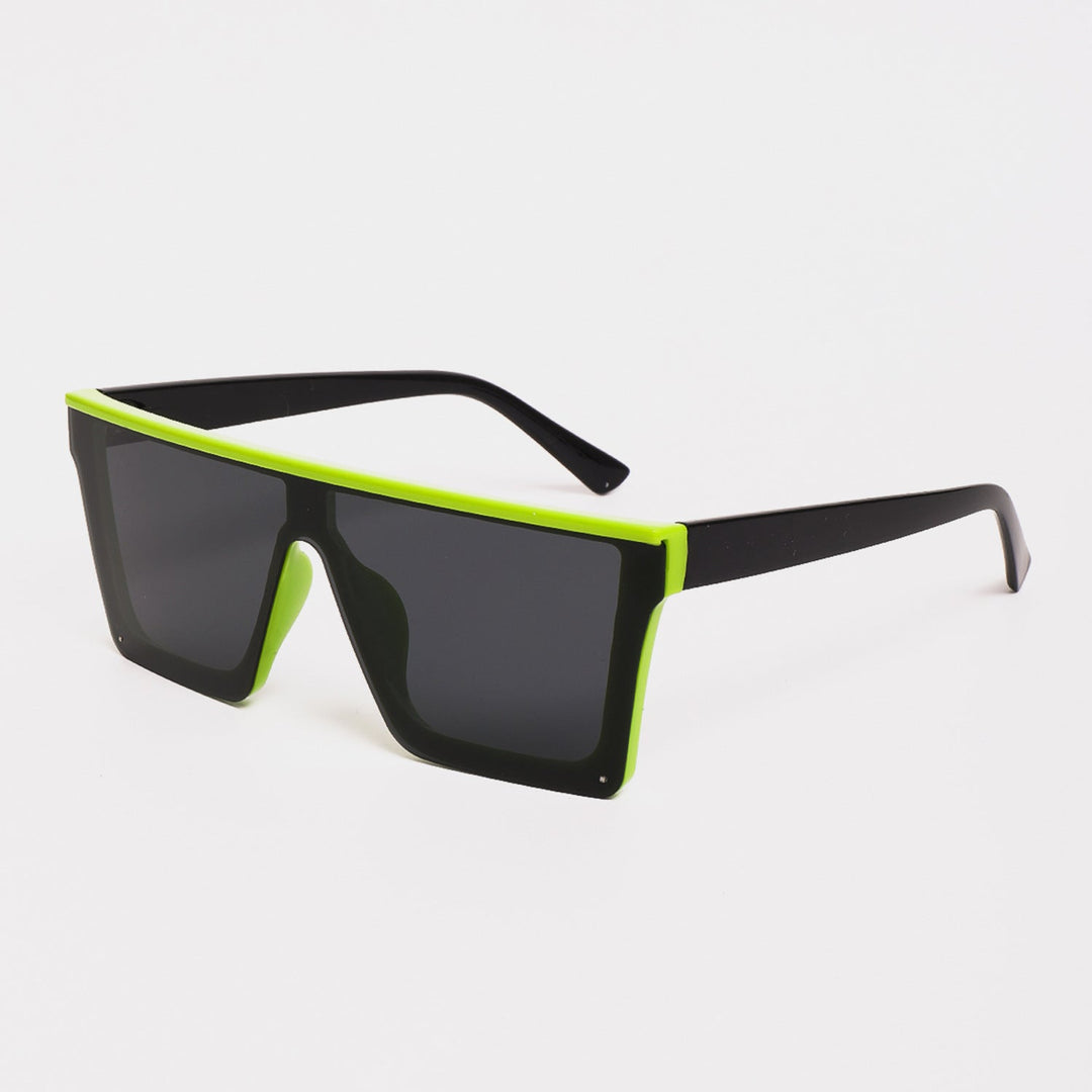 Dame oversized solbriller i futuristisk design Luvikno