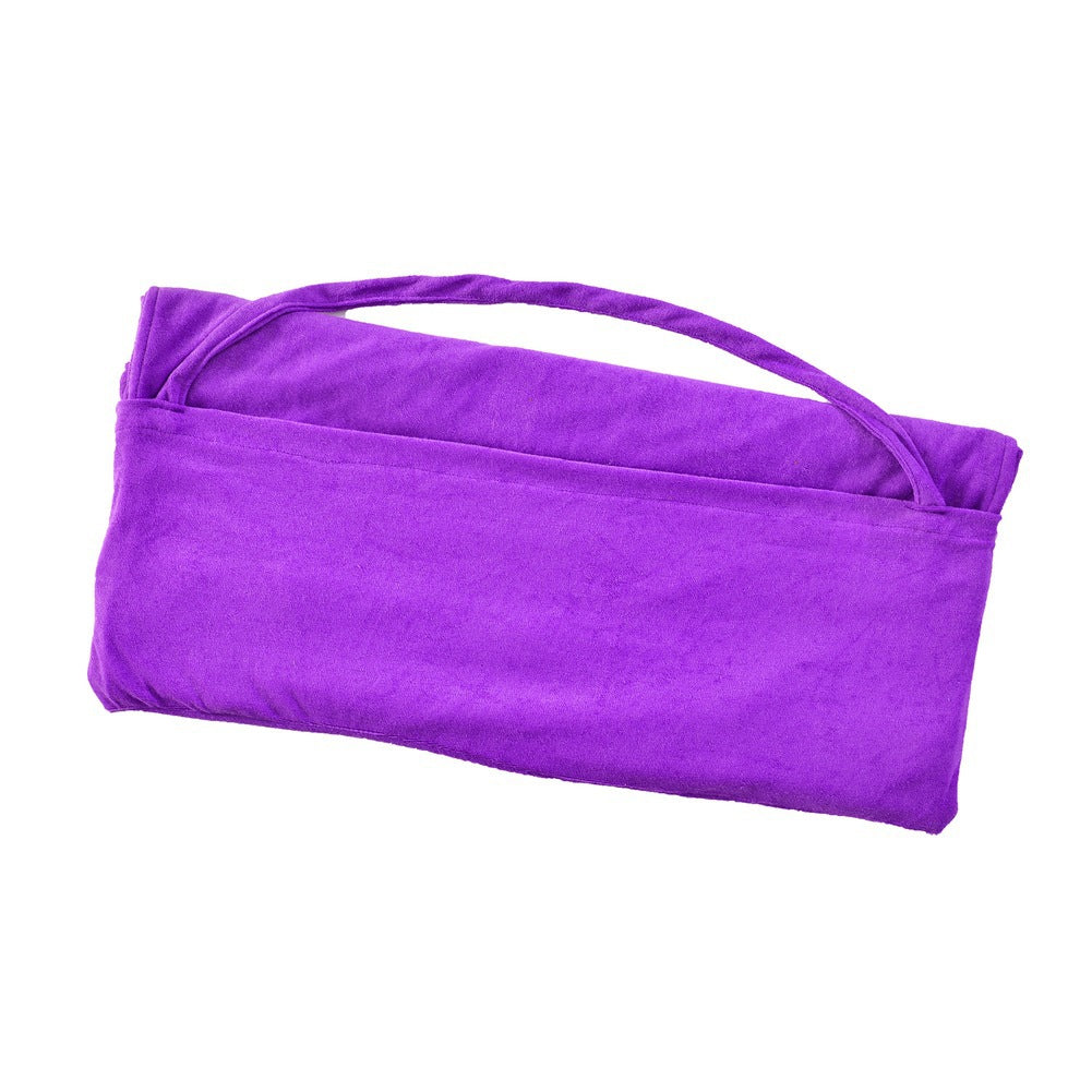 Dame multifunksjonell tote bag i myk fleece Luvikno