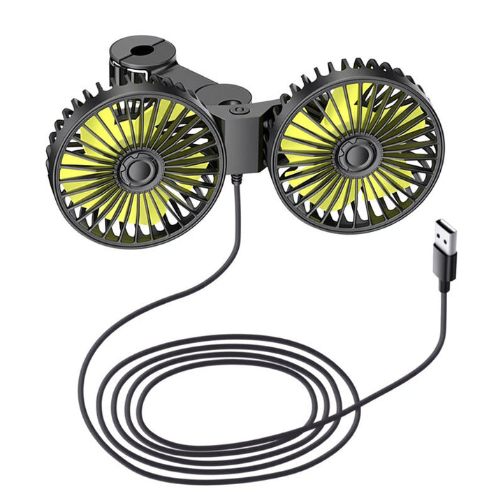 Portabel Dual Fan Bilklimaanlegg Luvikno