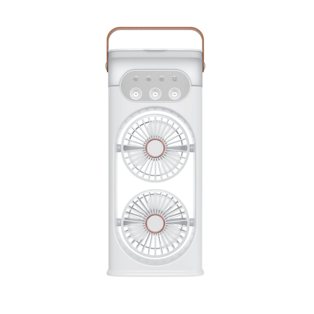 Unisex Dual-Bluetooth Bærbar Kjølevifte Luvikno