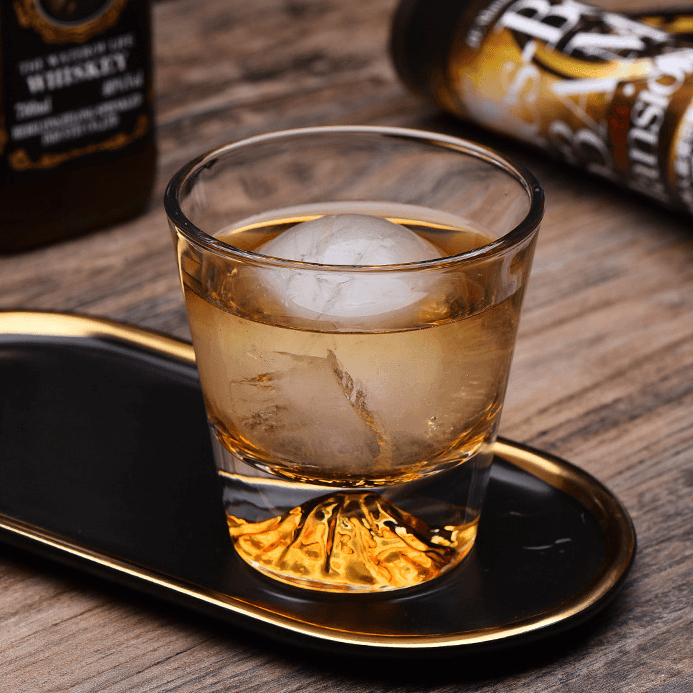 Japanske Mount Fuji Whisky Glass Sett | Luvikno