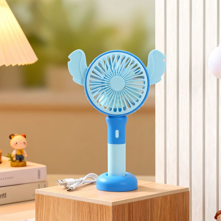 Damer håndvifte med leken design Luvikno