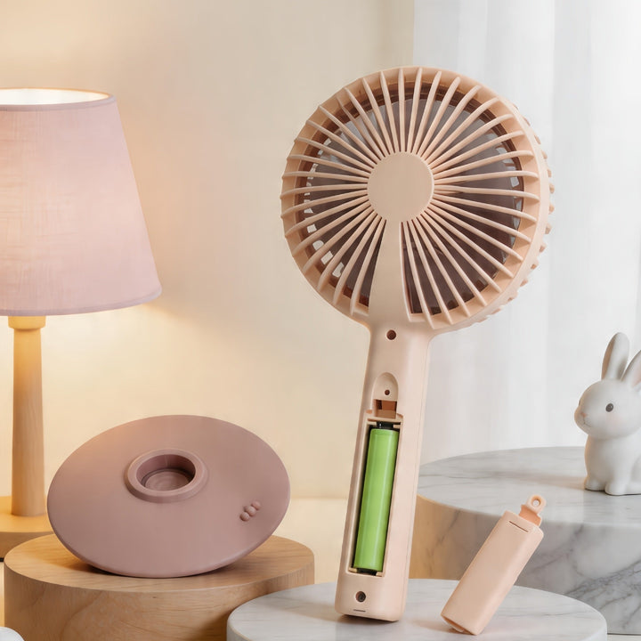 Bærbar USB bordvifte med kattøre-design Luvikno