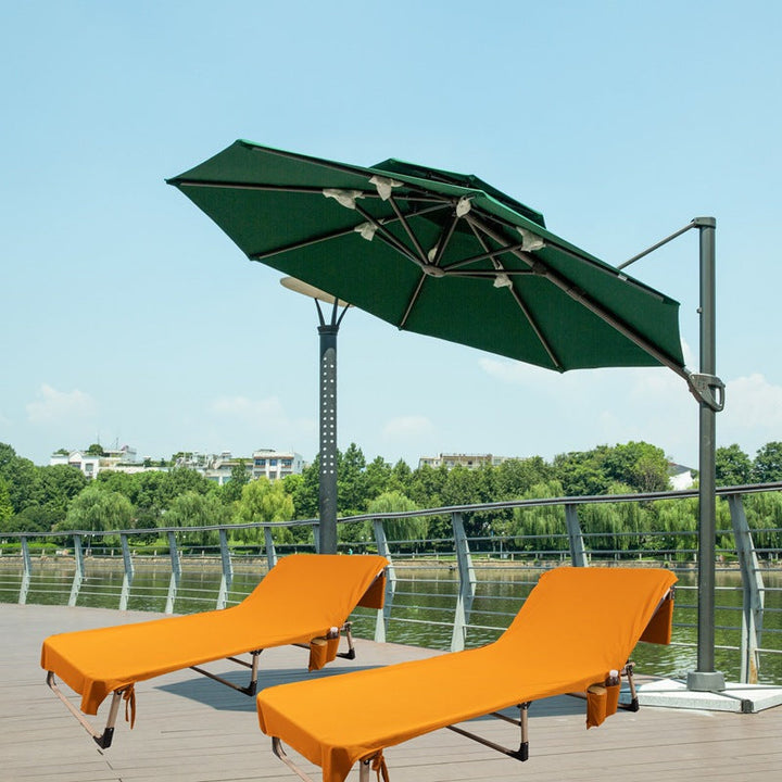 Dame Justerbar og Sammenleggbar Strandliege Luvikno