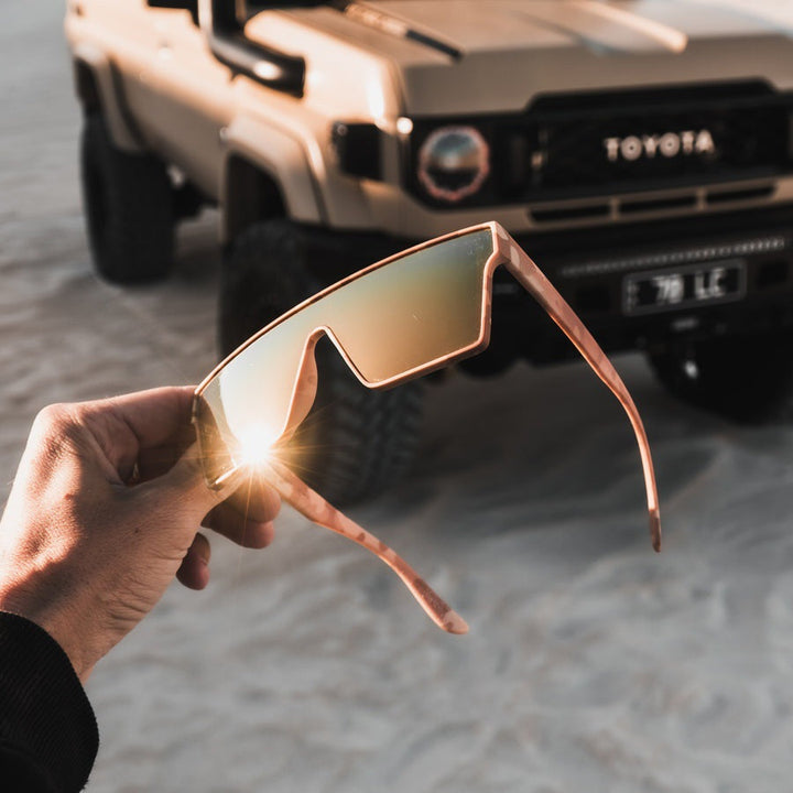 Dame moteriktig solbrille Luvikno