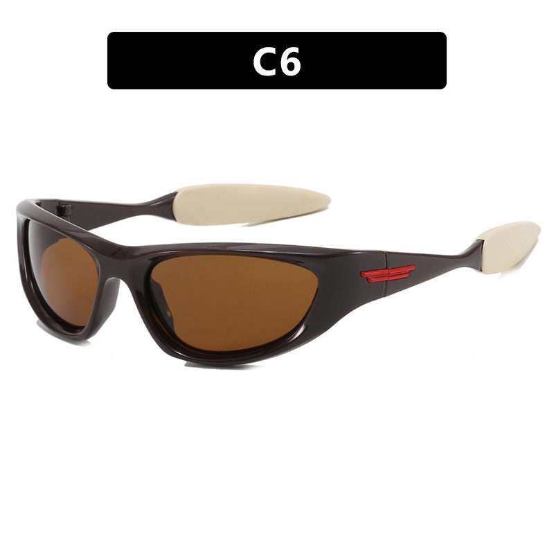 Dame atletisk solbrille med ergonomisk design Luvikno