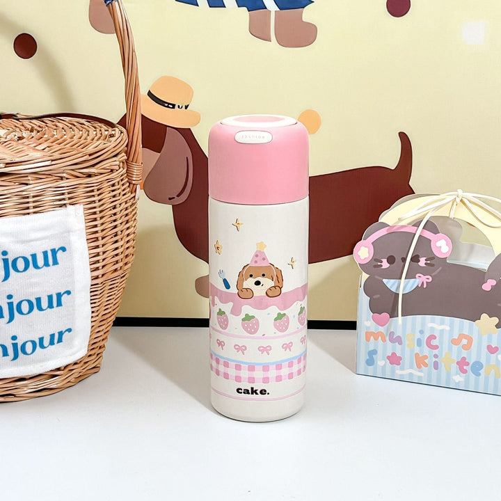 Damer Isolert Drikkeflaske med søtt motiv Luvikno