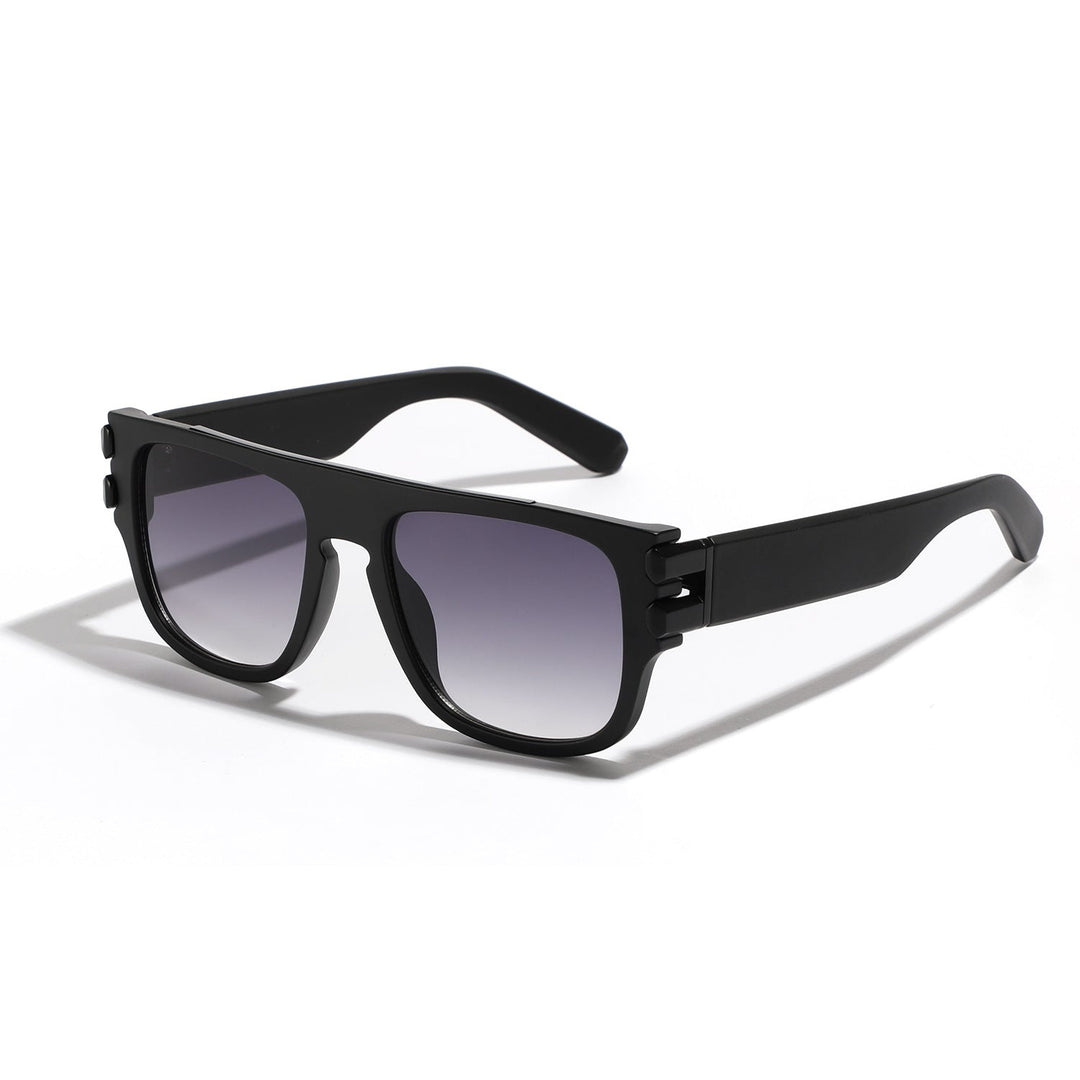 Damer trendy oversized solbriller med markant design Luvikno