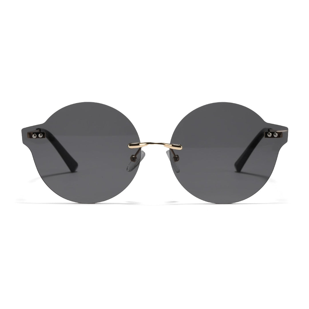 Dame solbrille i unikt, elegant design Luvikno