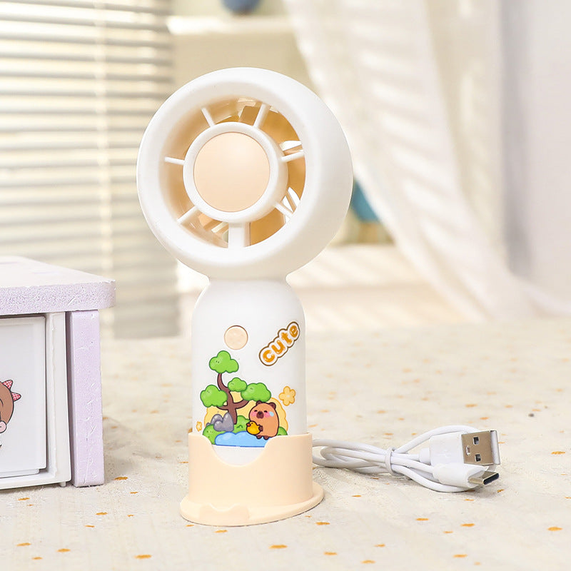 Bærbar Usb Mini-vifte med lekent design Luvikno