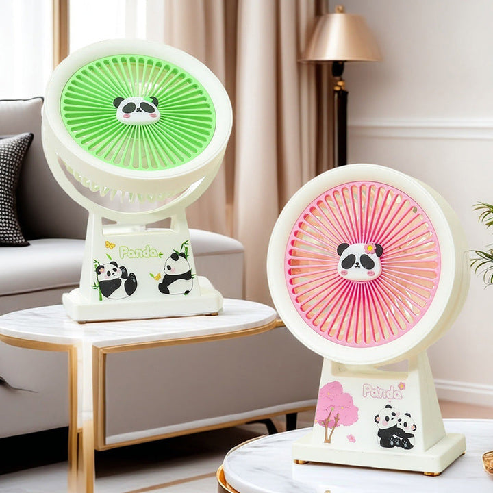 Damer bærbar mini vifte med panda design Luvikno