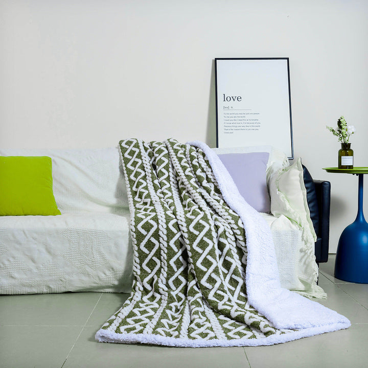 Dame Kosepledd i moderne Boho-design Luvikno