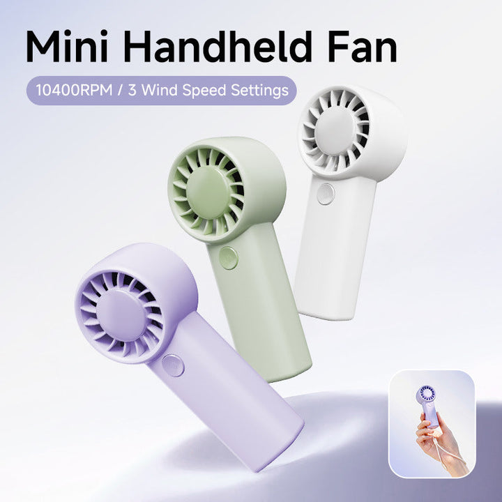 Dame Bærbar Mini-Ventilator med USB-tilkobling Luvikno
