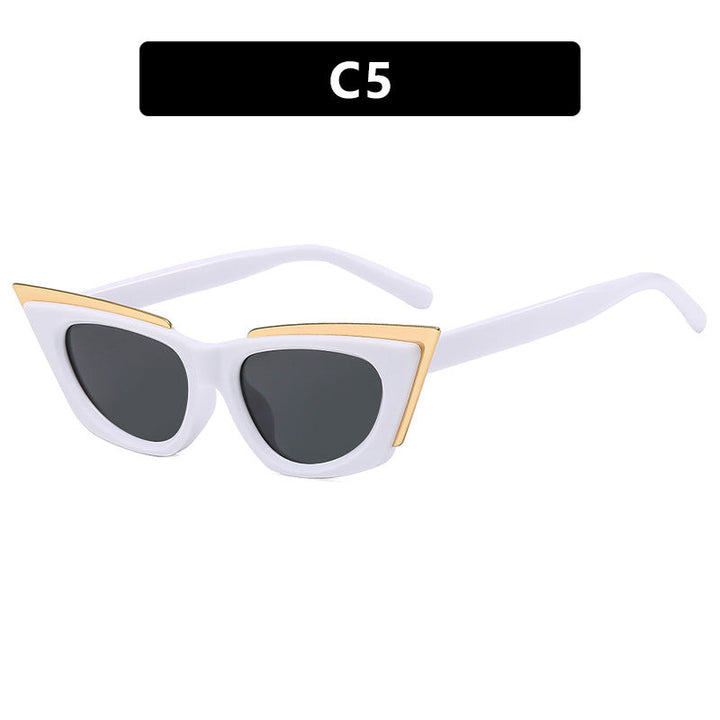 Damer ekstravagant Cat-Eye solbrille Luvikno