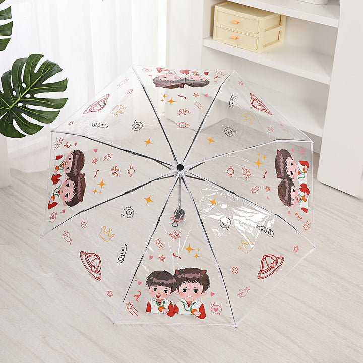Dame paraply med unik design Luvikno