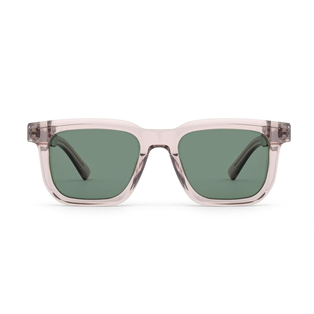 Dame trendy firkantet solbrille med trendy ramme Luvikno