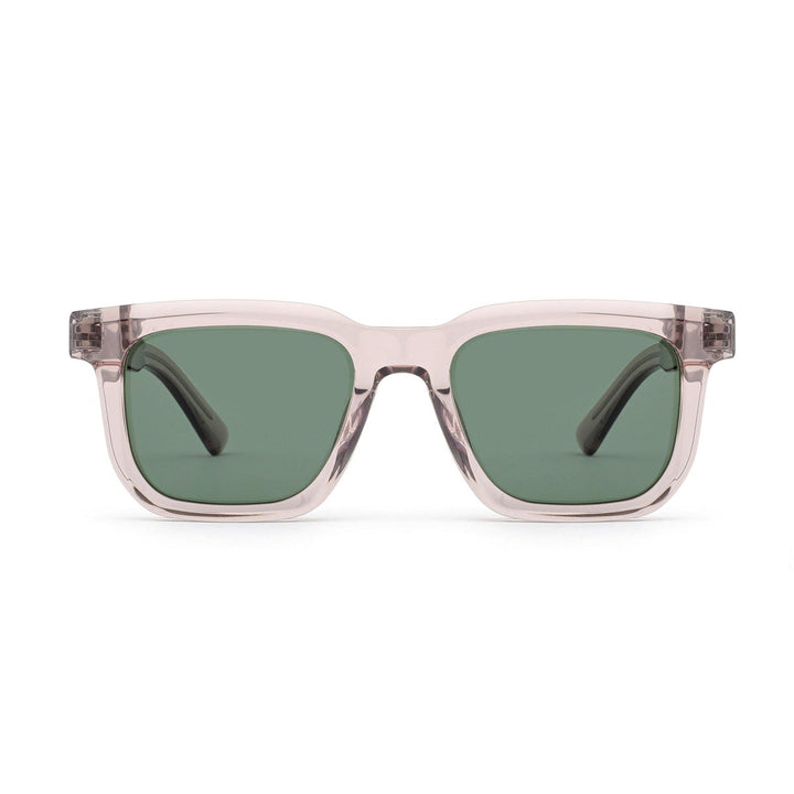 Dame trendy firkantet solbrille med trendy ramme Luvikno