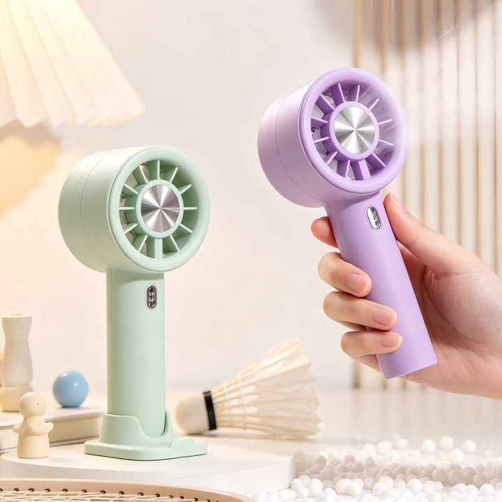 Bærbar håndvifte med ergonomisk design og flere hastighetsmodi Luvikno