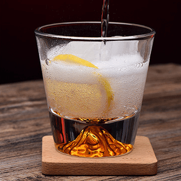 Japanske Mount Fuji Whisky Glass Sett | Luvikno