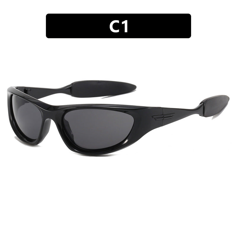 Dame atletisk solbrille med ergonomisk design Luvikno