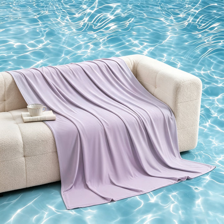Unisex nan ekstra myk stretch sofa teppe laget av microfibre som en allsidig sofa overtrekk Luvikno