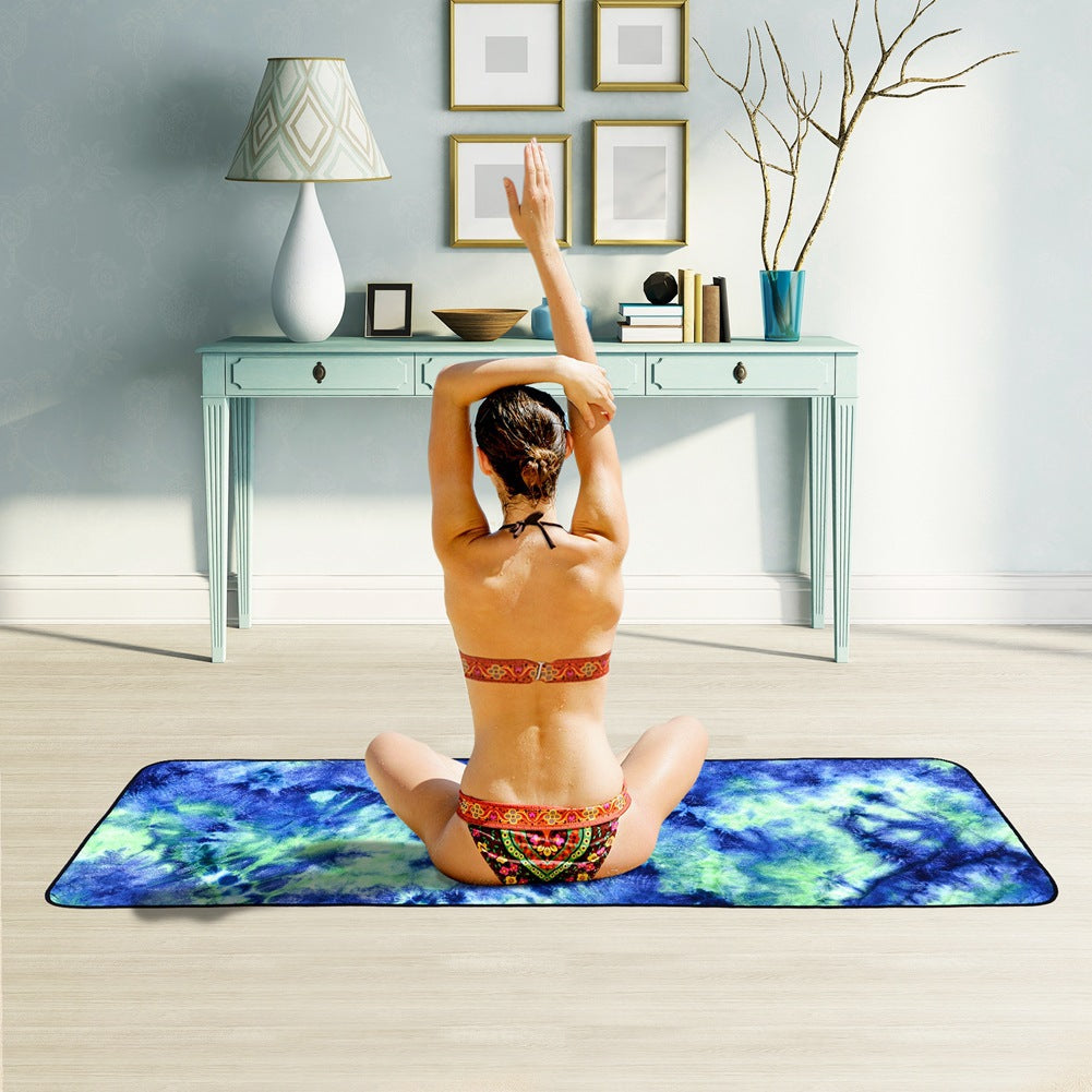 Dame sklisikker Yoga-matte Luvikno
