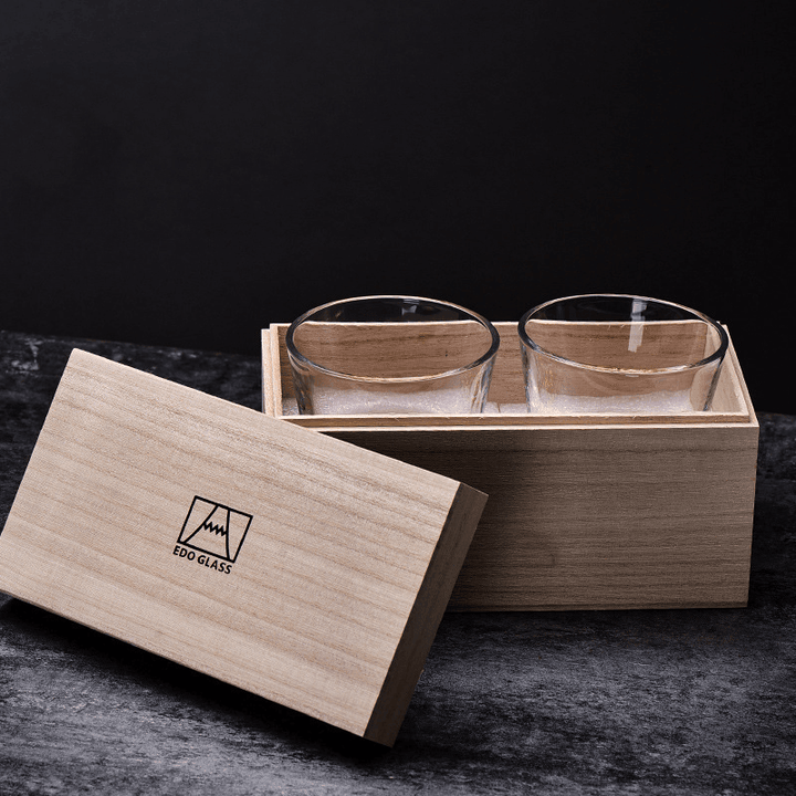 Japanske Mount Fuji Whisky Glass Sett | Luvikno