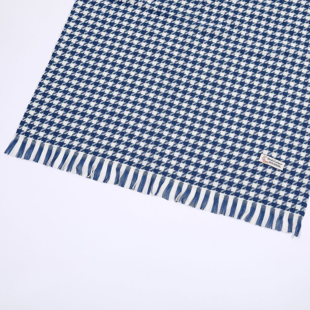 Dame elegant skjerf med houndstooth mønster Luvikno