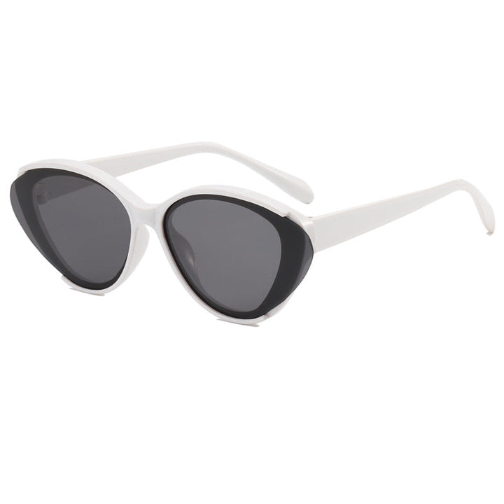 Dame Oversized solbrille med gradient Luvikno