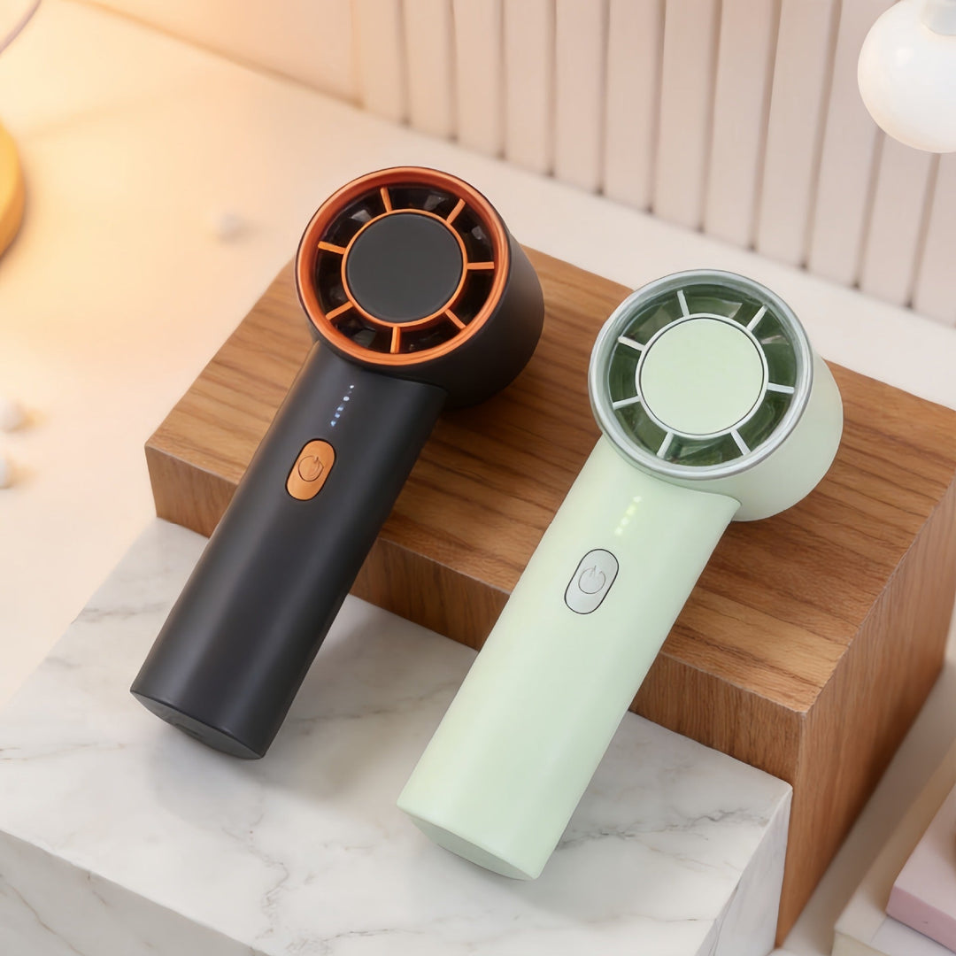 Dame bærbar USB håndvifte med moderne design Luvikno
