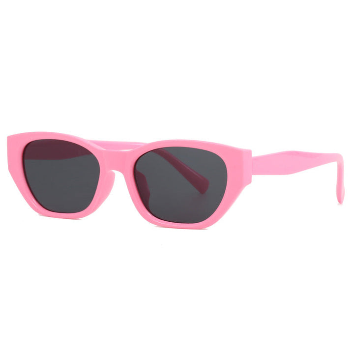 Dame Cat-Eye solbriller med stilfull ramme og UV-beskyttelse Luvikno