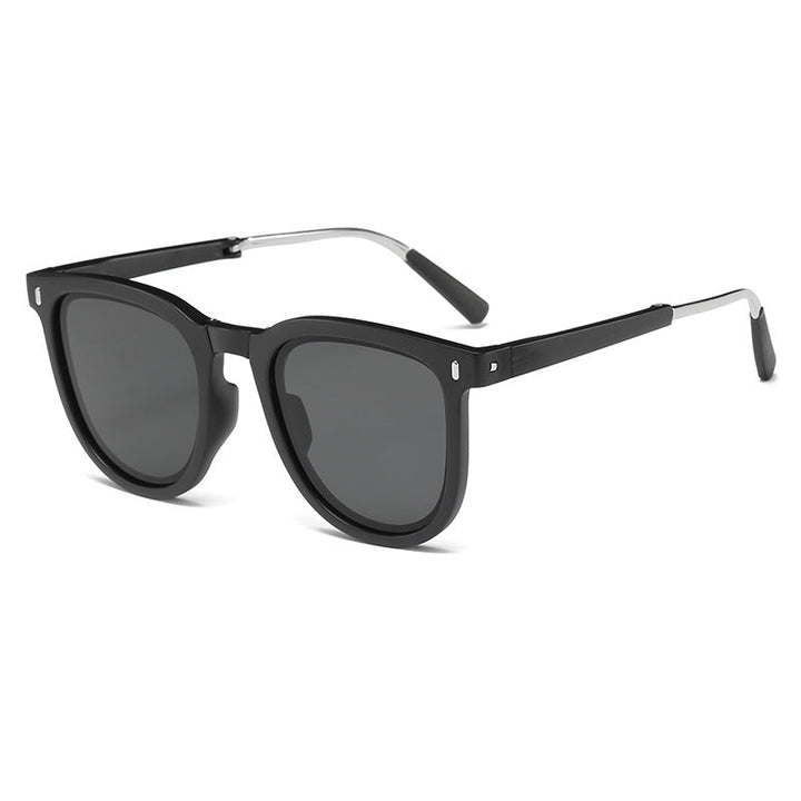 Dame mote solbrille med innovativt skilpaddemønster Luvikno