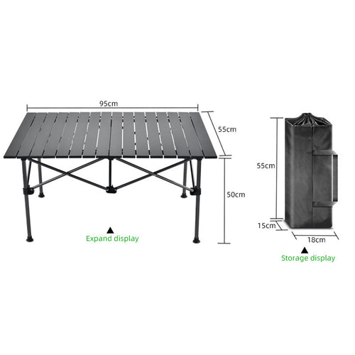 Foldbart Piknikbord Luvikno